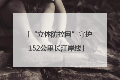 “立体防控网”守护152公里长江岸线