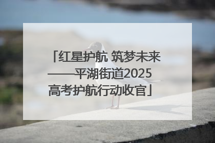 红星护航 筑梦未来——平湖街道2025高考护航行动收官