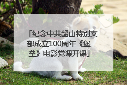 纪念中共韶山特别支部成立100周年《堡垒》电影党课开课