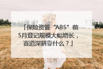 保险资管“ABS”前5月登记规模大幅增长，赛道深耕靠什么？