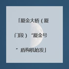 厦金大桥（厦门段）“厦金号”盾构机始发