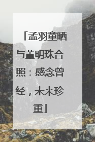 孟羽童晒与董明珠合照：感念曾经，未来珍重