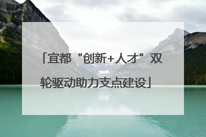 宜都“创新+人才”双轮驱动助力支点建设