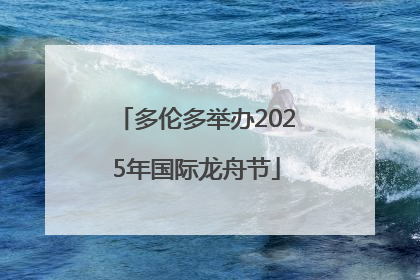 多伦多举办2025年国际龙舟节