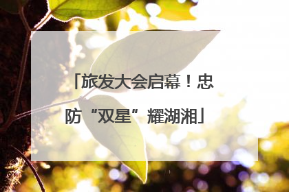 旅发大会启幕！忠防“双星”耀湖湘