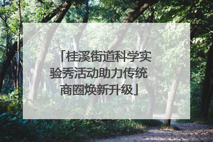 桂溪街道科学实验秀活动助力传统商圈焕新升级