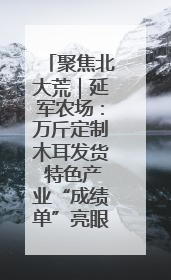 聚焦北大荒｜延军农场：万斤定制木耳发货 特色产业“成绩单”亮眼