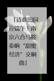 诗意田园迎端午！南京六合马鞍奏响“甜蜜经济”交响曲