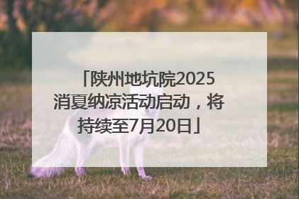 陕州地坑院2025消夏纳凉活动启动，将持续至7月20日
